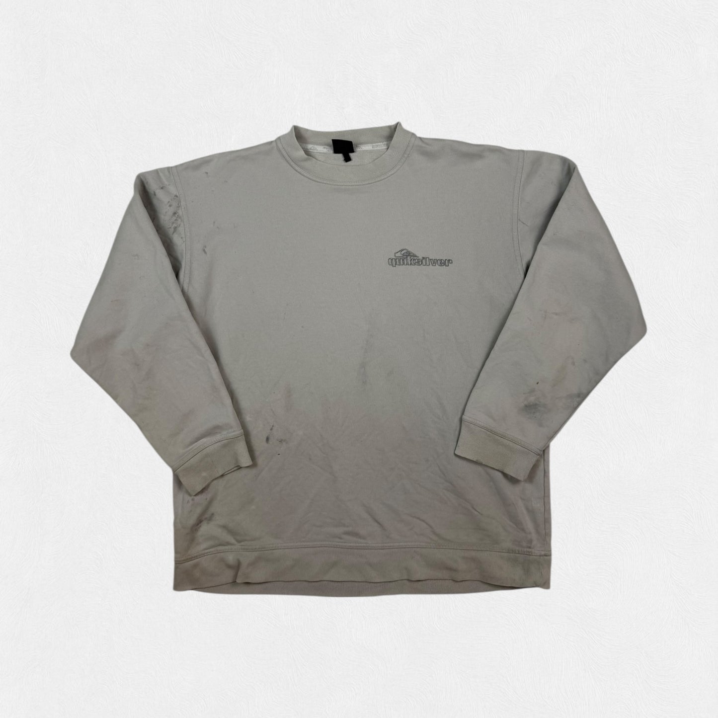 Vintage Y2K Quiksilver spell out sweatshirt (L)