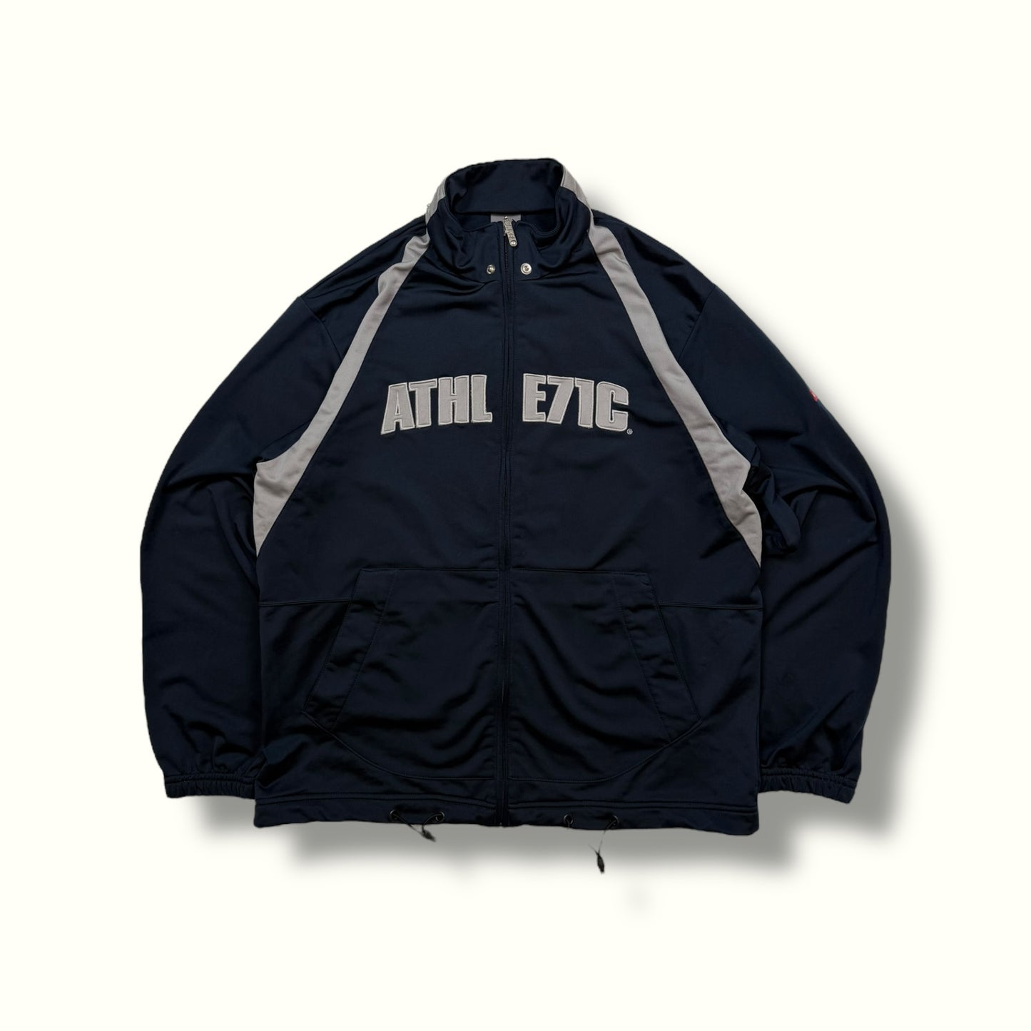 Vintage Nike athletic spell out track jacket (M)
