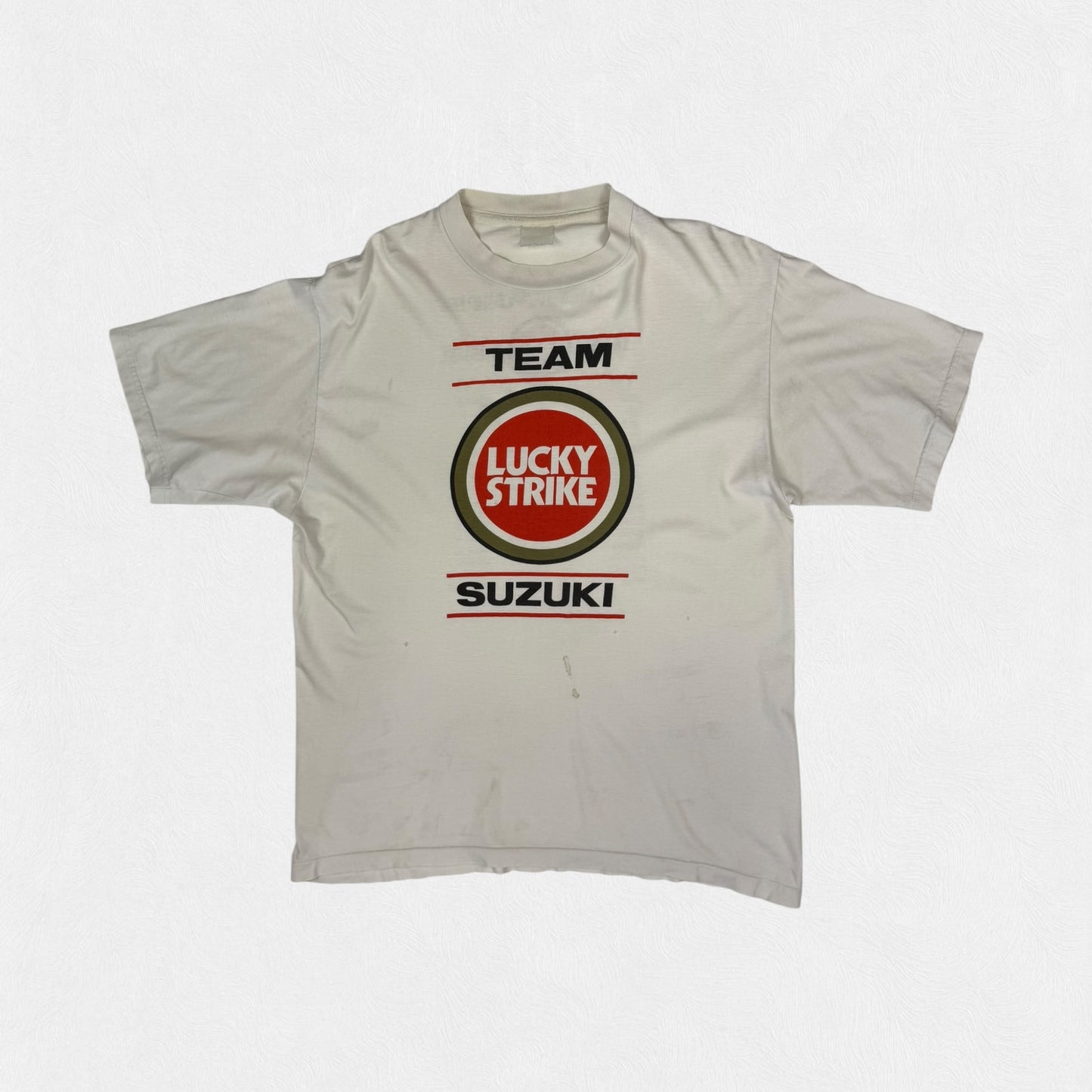 Vintage 90s Lucky strike team Suzuki graphic tee (L)