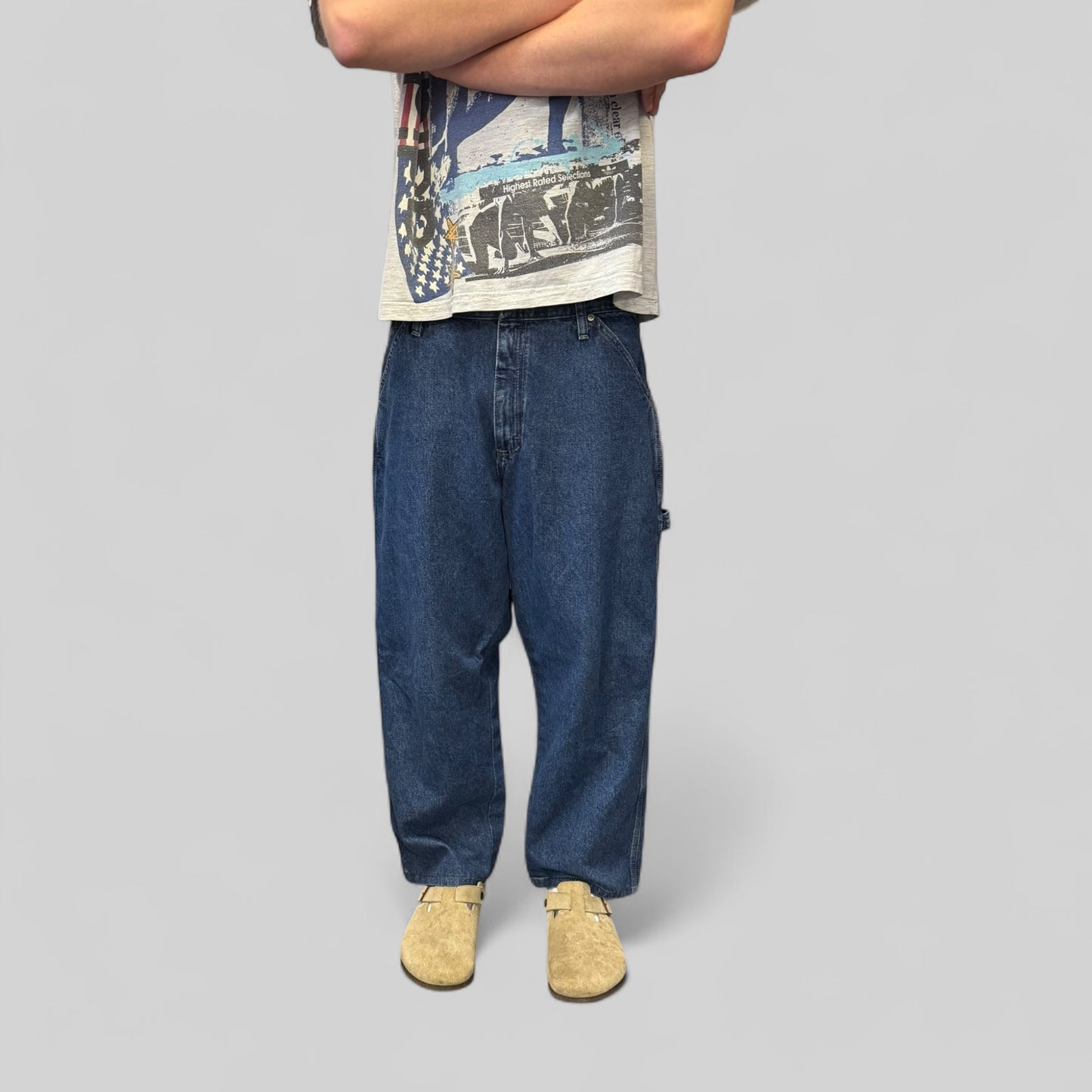 Wrangler baggy carpenter jeans (W34)