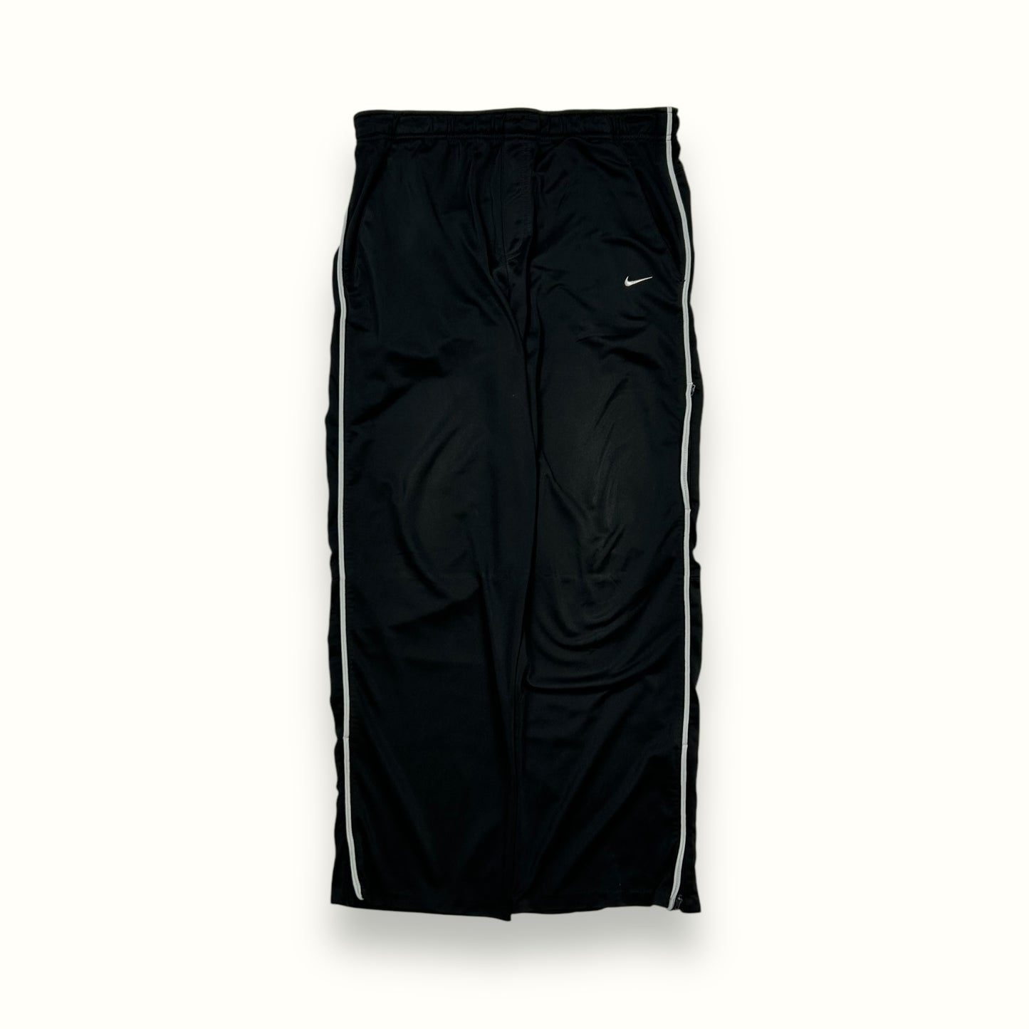 Vintage Nike baggy side stripe track pants (M)