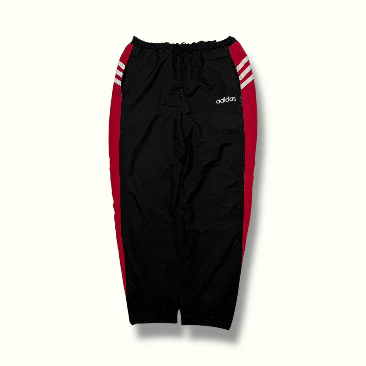 Vintage 90s Adidas baggy track pants (L)