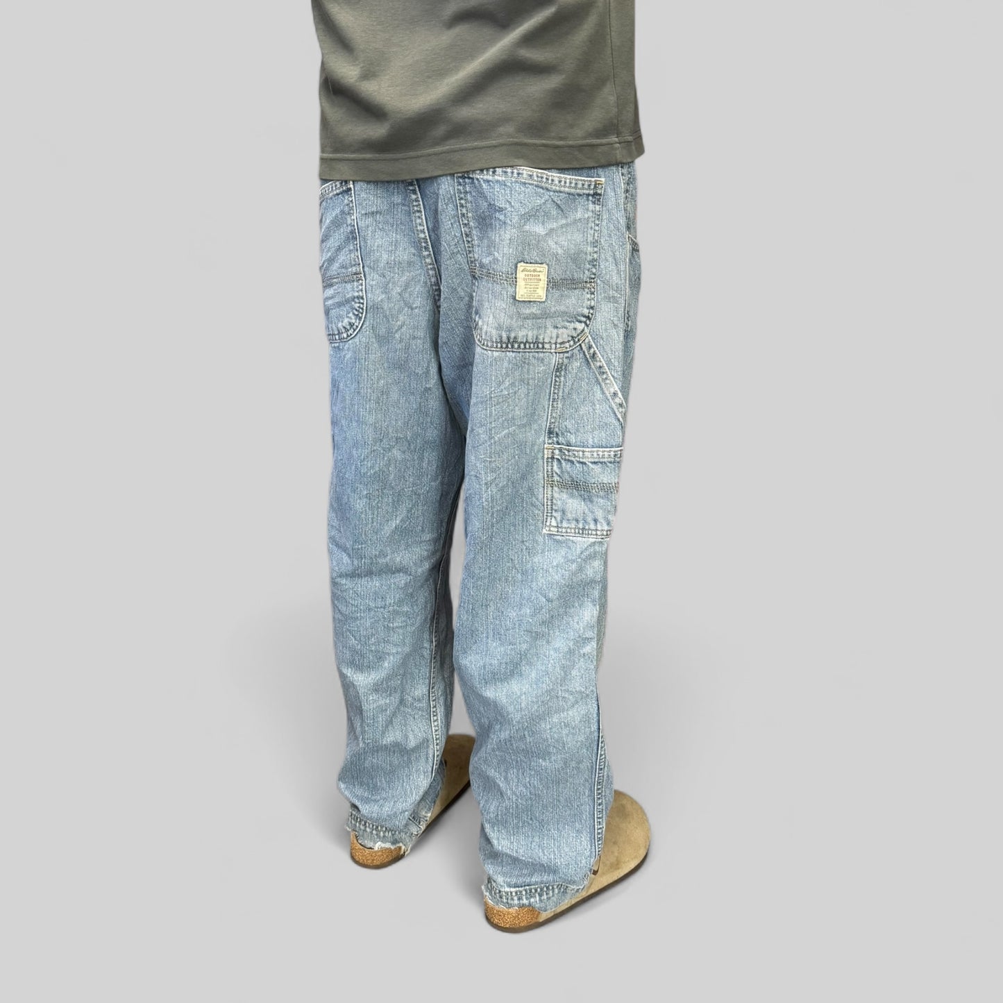 Vintage Eddie Bauer baggy carpenter jeans (W36)