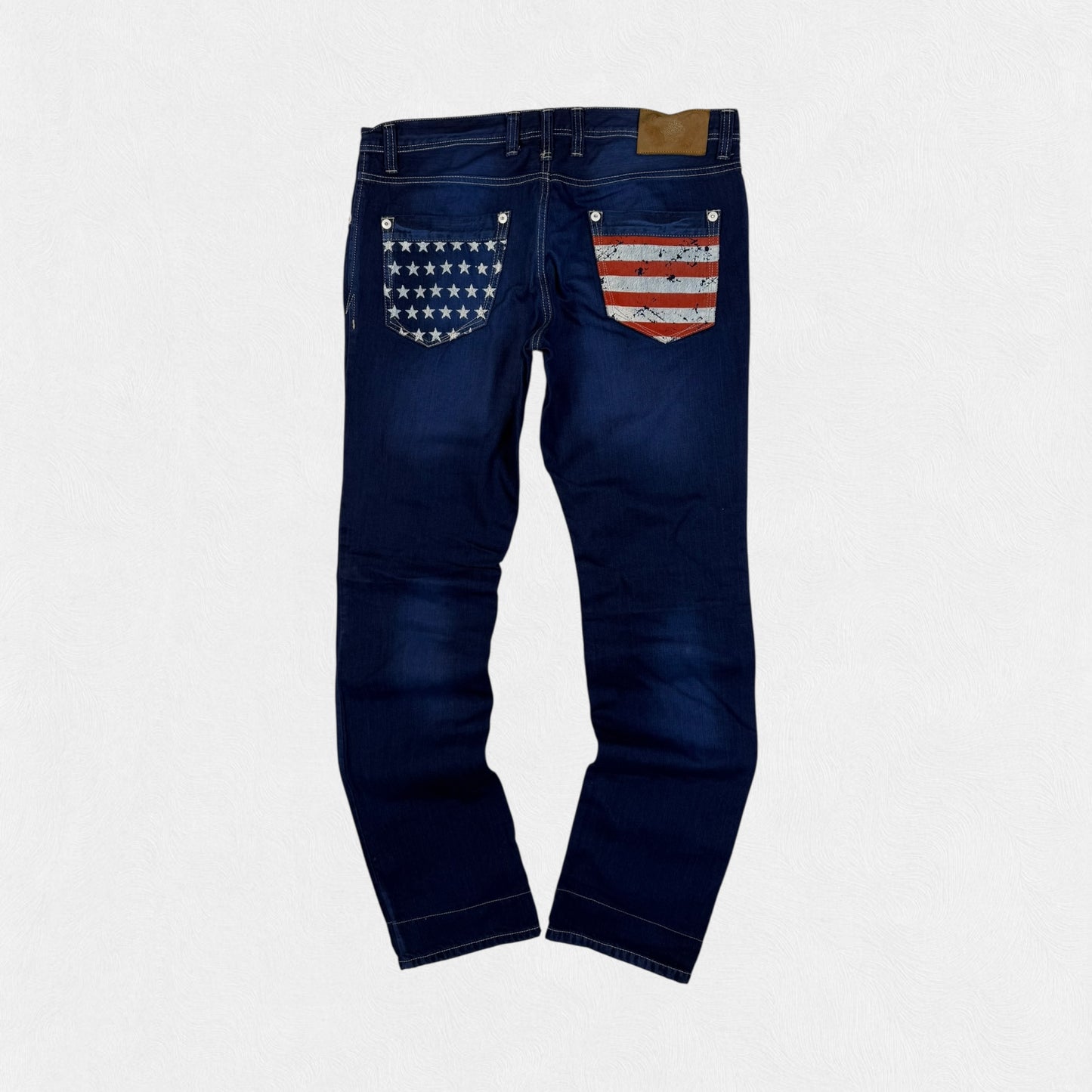 Vintage Y2K USA pocket denim jeans (W38)