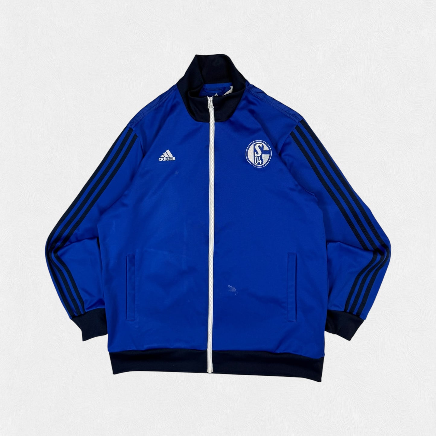 Schalke 2014/15 Adidas football track top (XL)