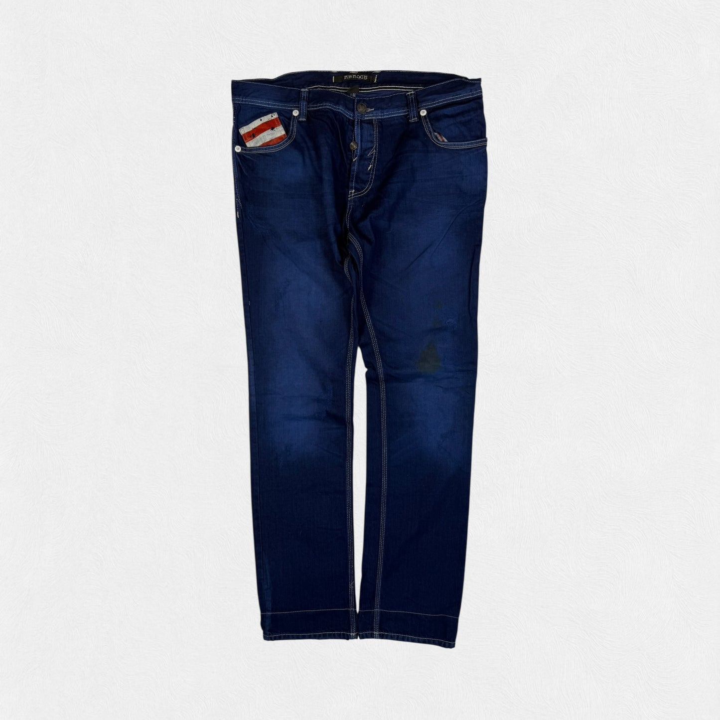 Vintage Y2K USA pocket denim jeans (W38)