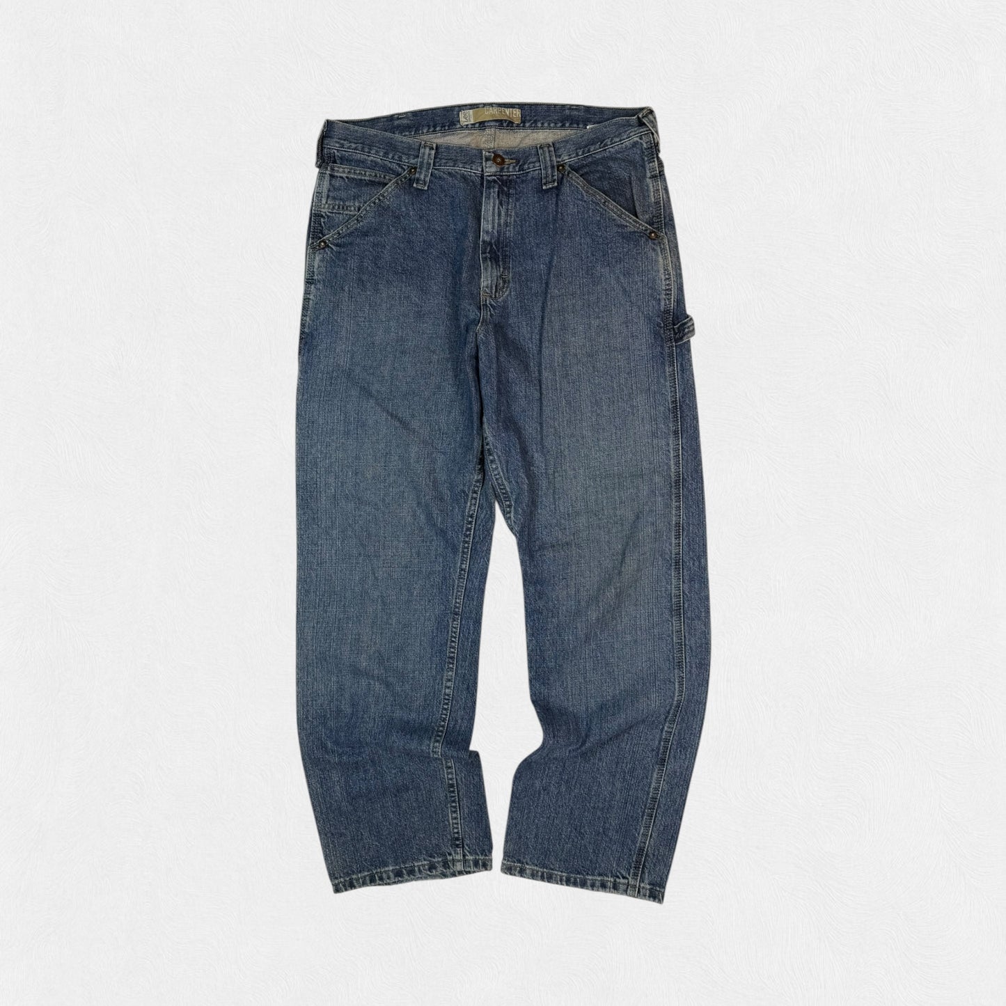 Vintage Lee dungarees baggy carpenter jeans (W34)