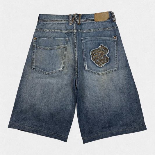 Vintage Y2K Rocawear baggy hip hop jorts (W36)