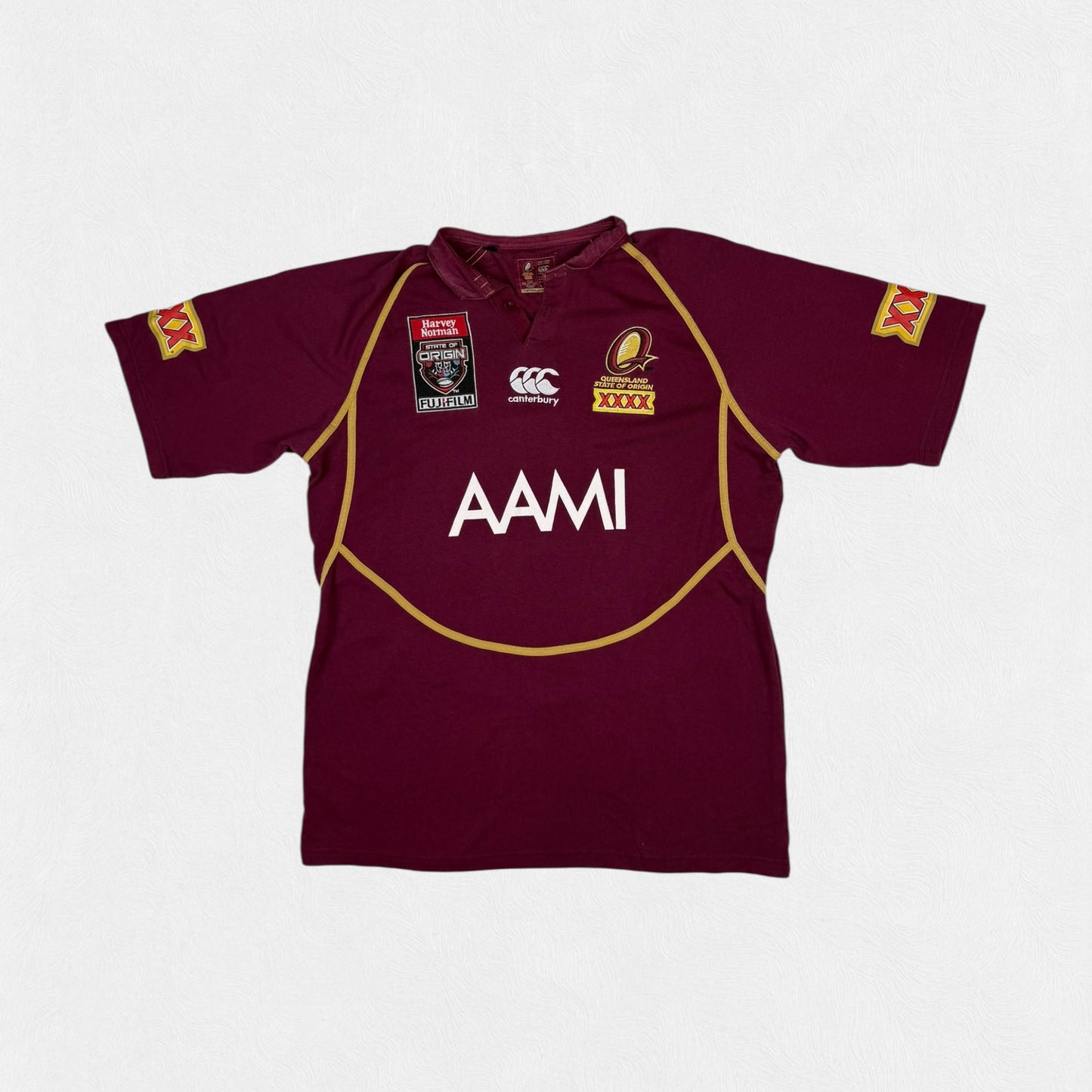 Queensland Maroons state of origin Canterbury rugby league shirt