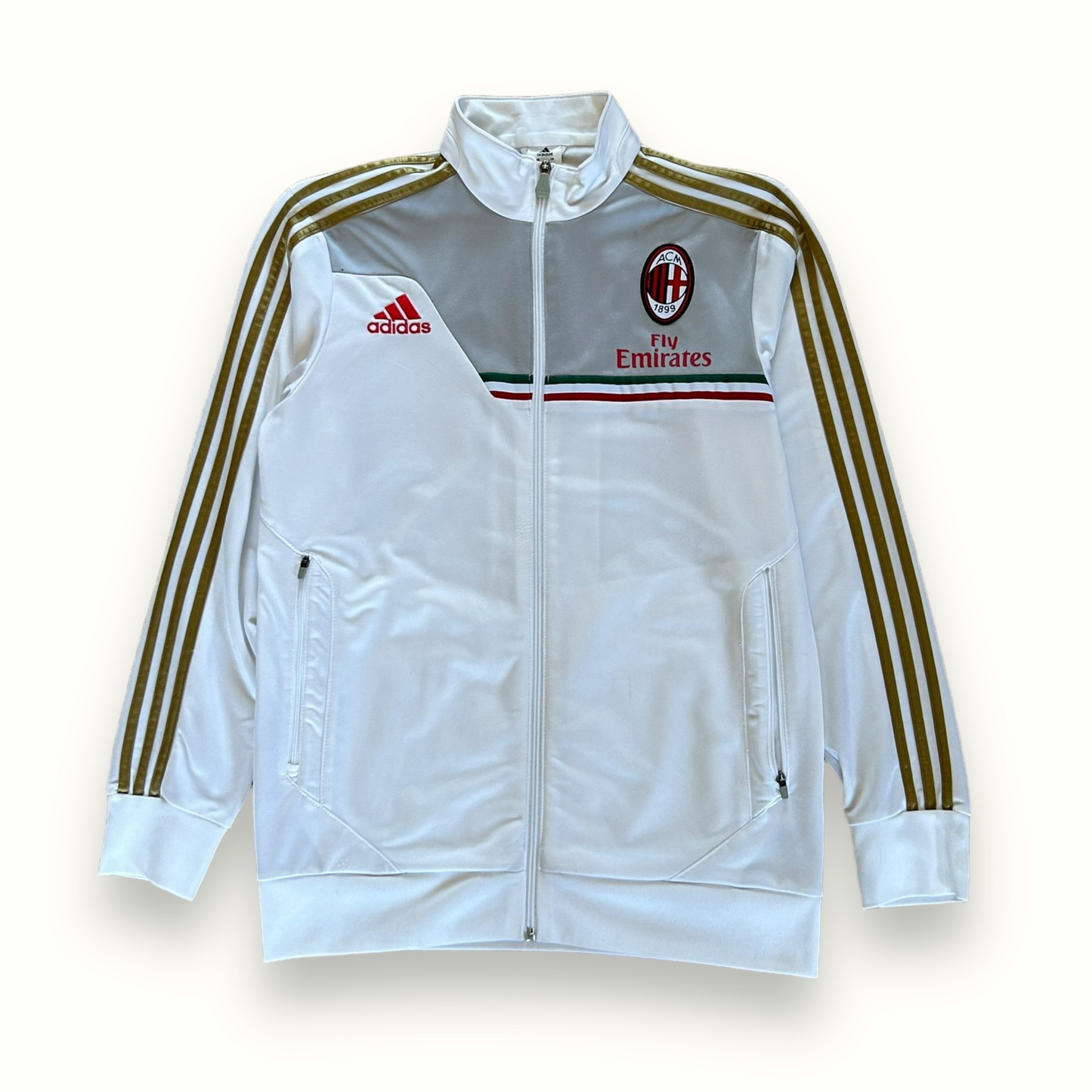 AC Milan 2013-14 adidas track jacket (M)