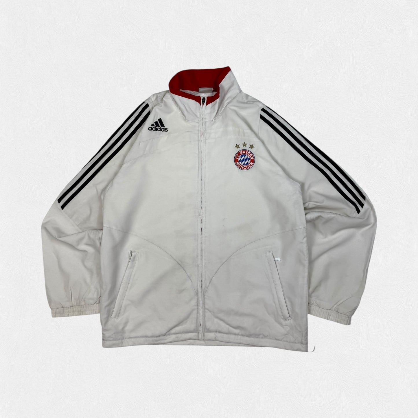 Vintage Bayern Munich 2007/08 Adidas football track jacket
