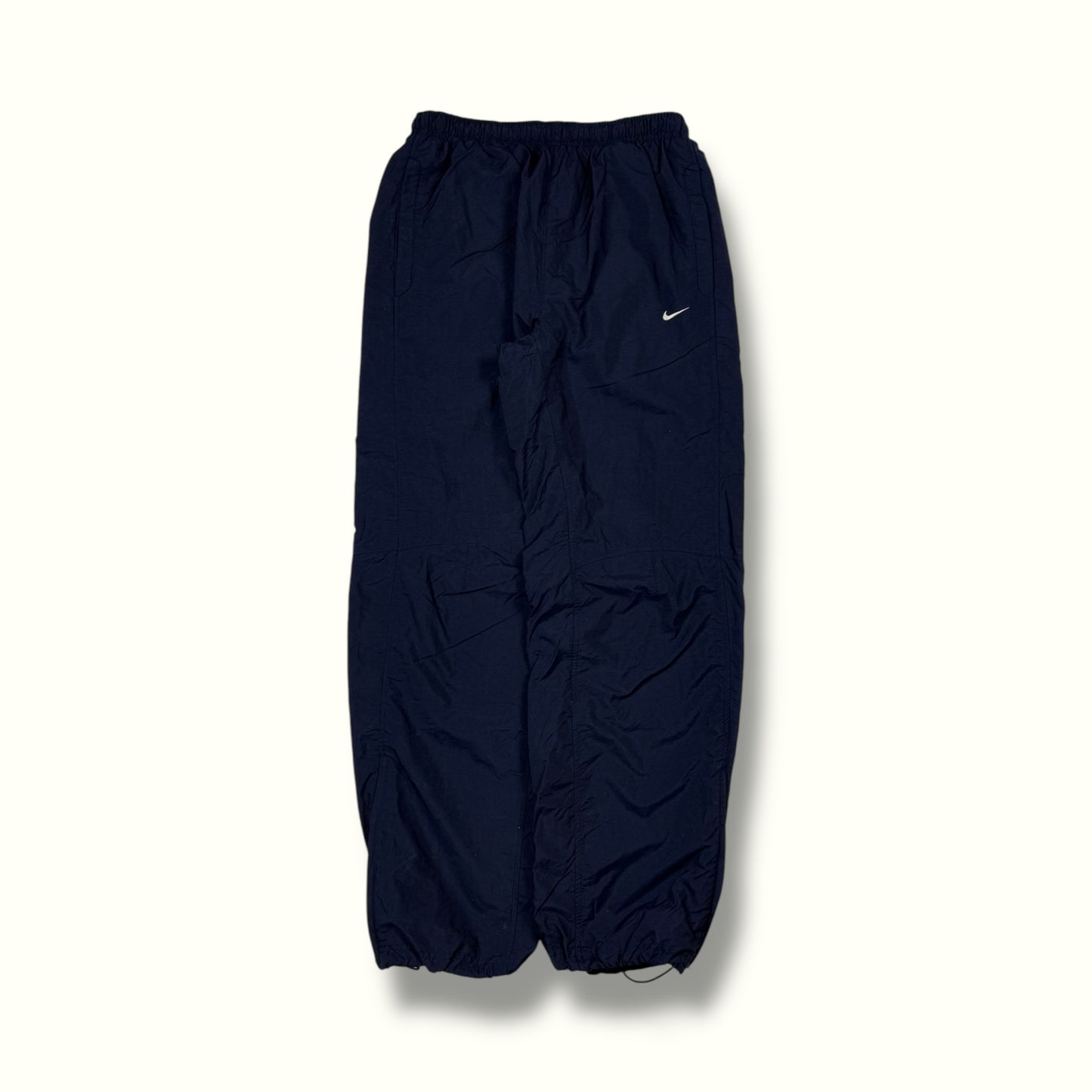 Vintage Nike baggy track pants navy blue