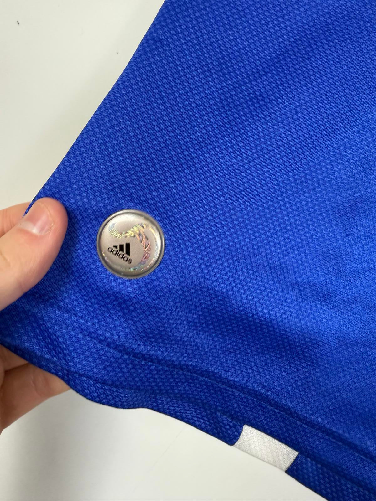 Vintage Schalke 2008-10 Adidas home football shirt (L)