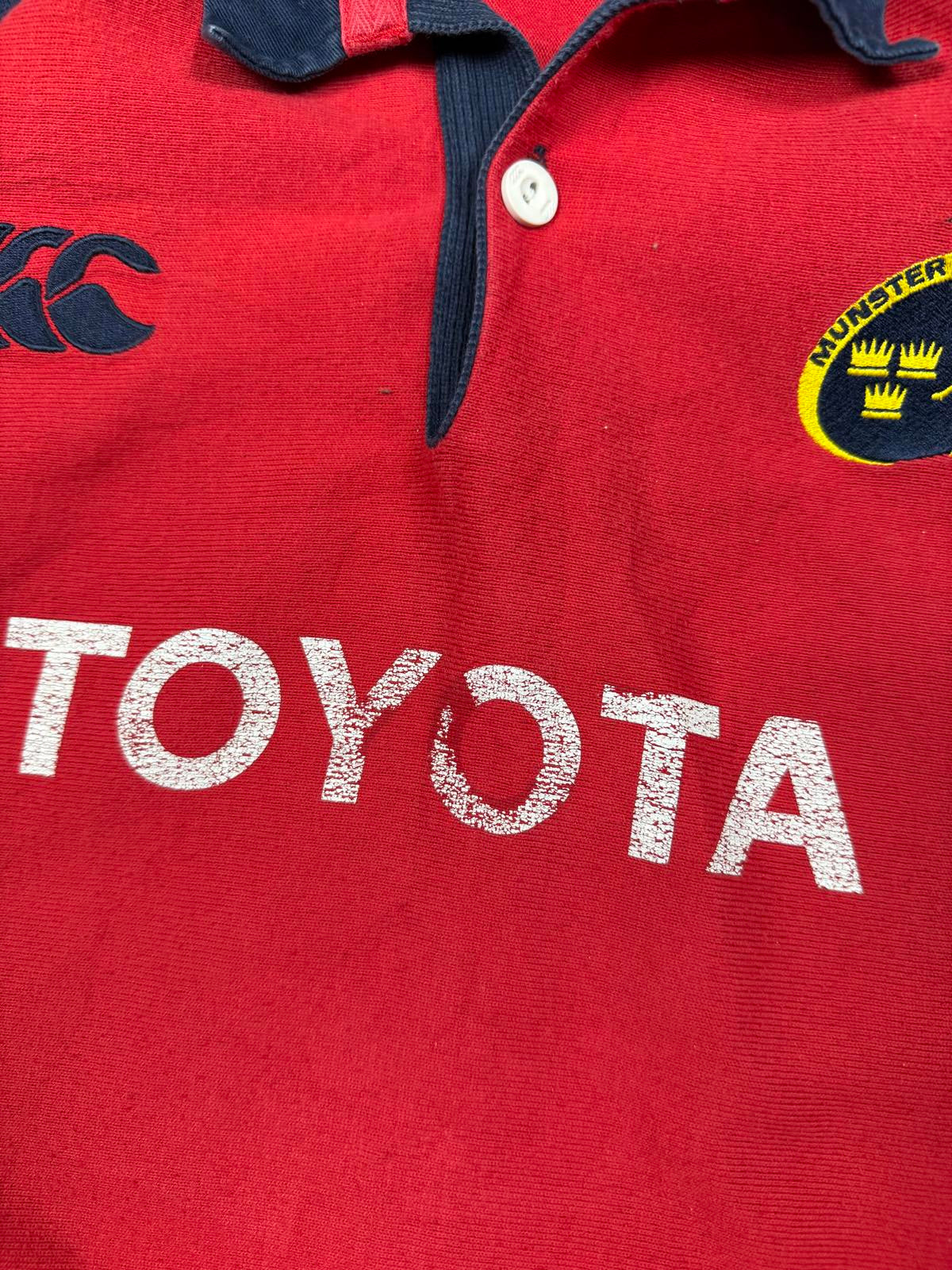 Vintage Munster 2003/04 Canterbury rugby union shirt (Y12)