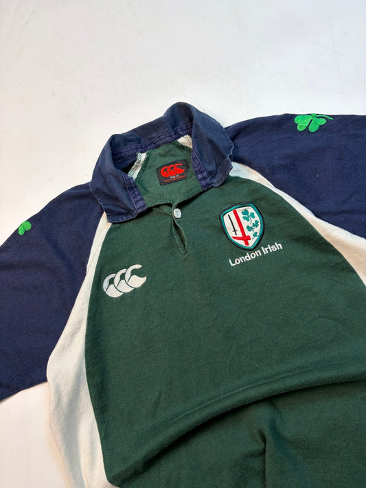 Vintage London Irish 2003/04 Canterbury rugby union shirt (M)
