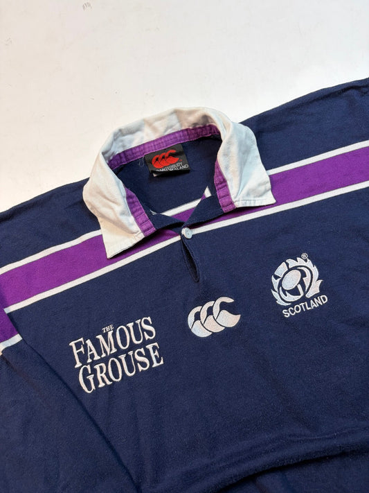 Vintage Scotland 2000-02 Canterbury rugby union shirt (M)