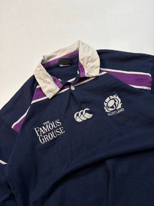 Vintage Scotland 2000-02 Canterbury rugby shirt (XXL)