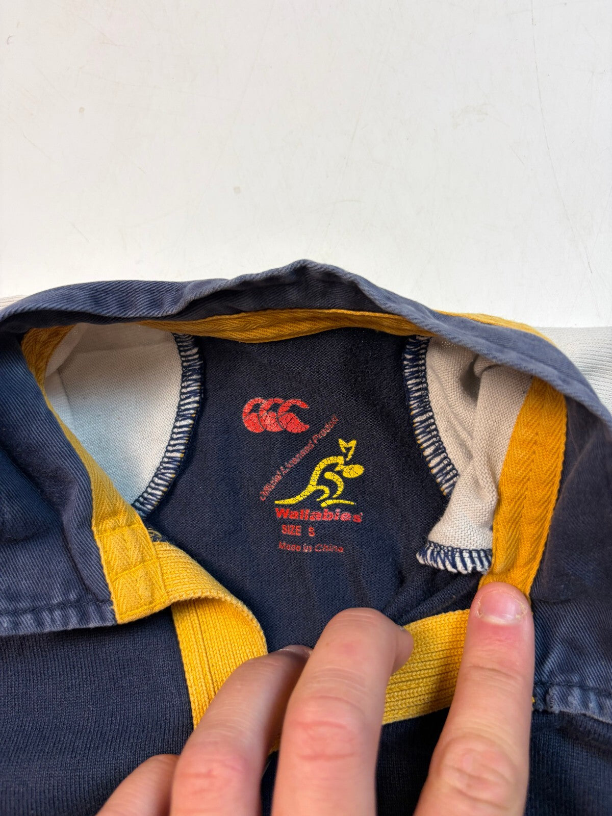 Vintage Australia 2005/06 Canterbury training rugby union shirt (S)