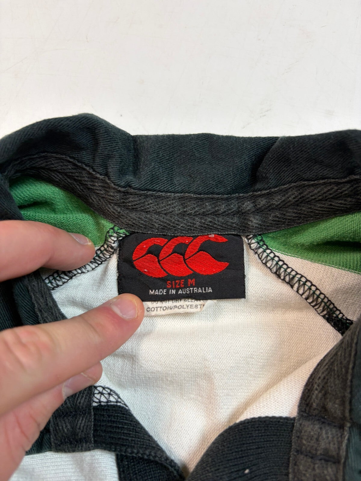 Vintage 2000s Ireland Canterbury training rugby union shirt (M)