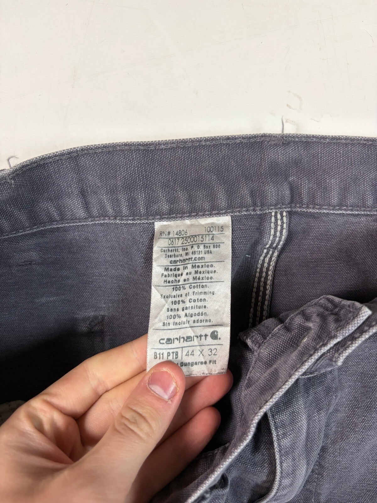 Carhartt B11 baggy carpenter pants (W44)