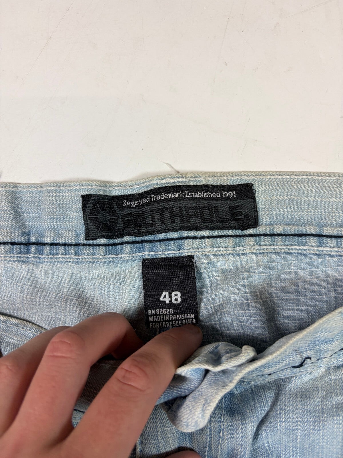 Vintage Y2K Southpole baggy hip hop jeans (W48)