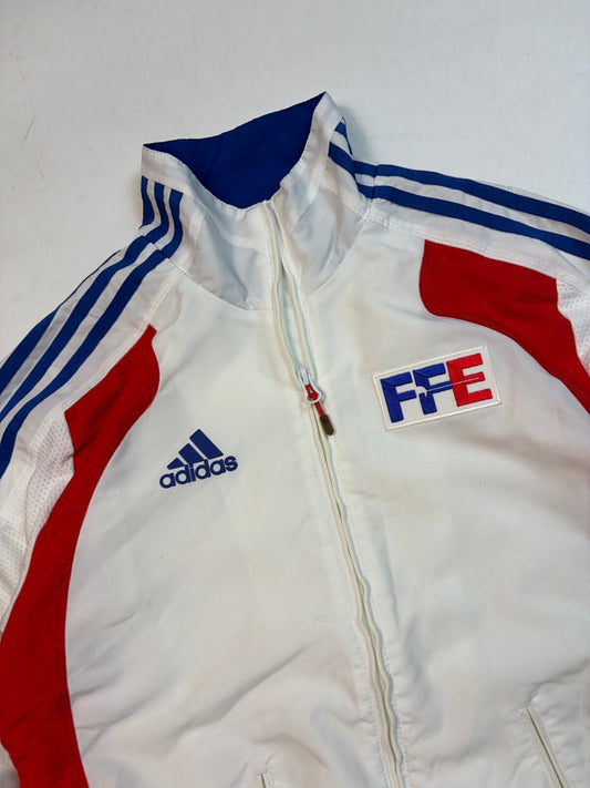 Vintage Y2K France olympics Adidas track jacket (WM)
