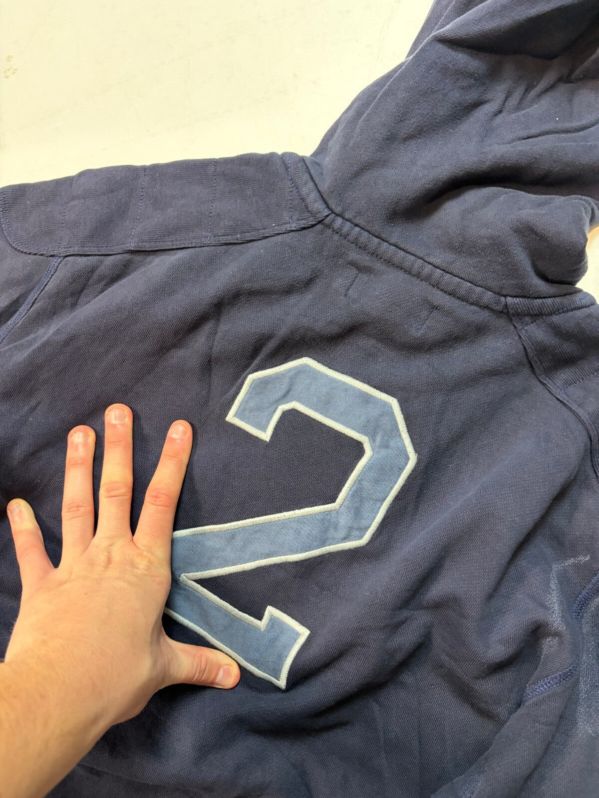 Vintage Ralph Lauren crest emblem hoodie (M)