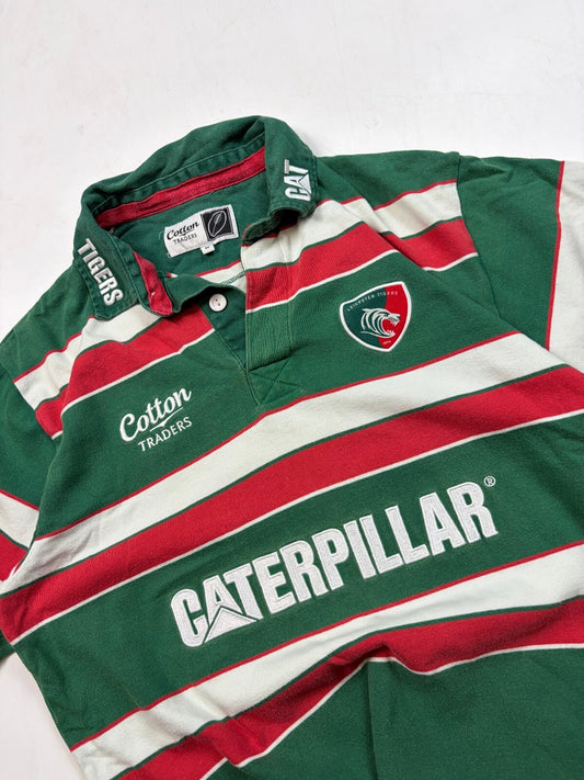 Vintage Leicester Tigers 2009/10 cotton traders rugby shirt (M)