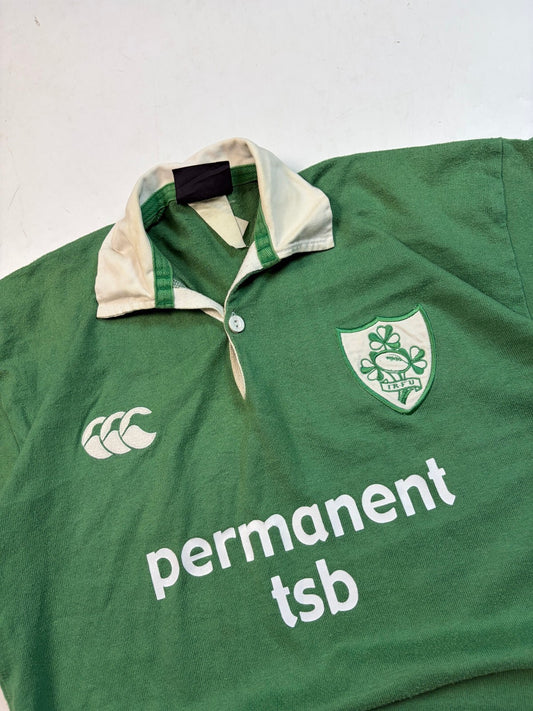 Vintage Ireland 2002-04 Canterbury rugby union shirt (S)