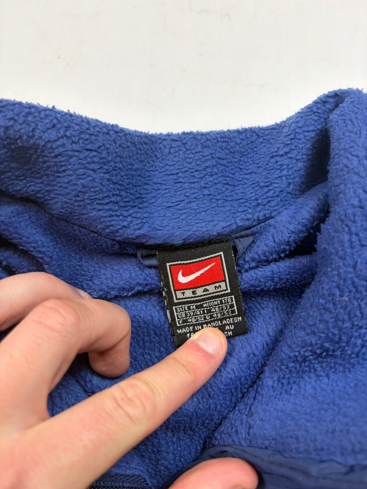 Vintage Rangers 2000/01 Nike football bench jacket (M)