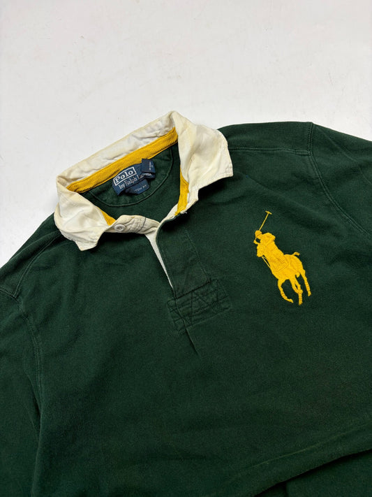 Vintage Ralph Lauren big pony rugby polo shirt (L)