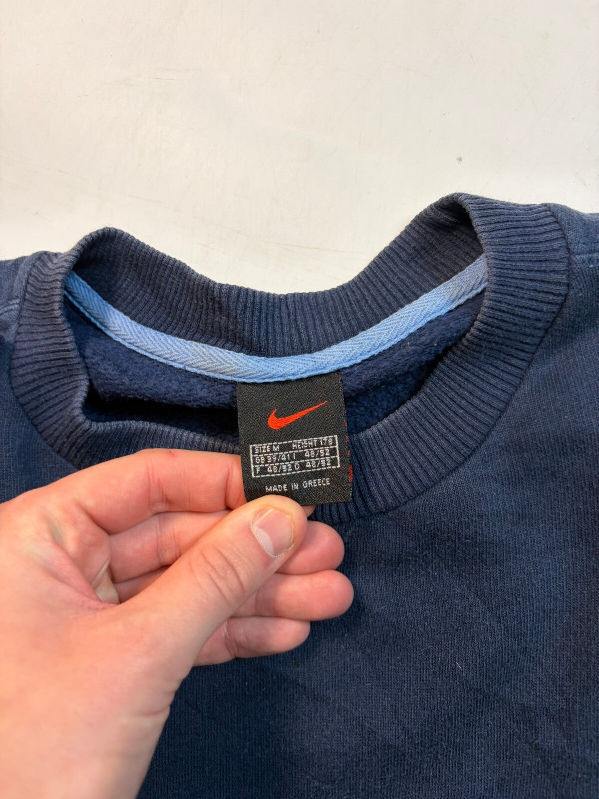 Vintage 90s Nike spell out sweatshirt (M)