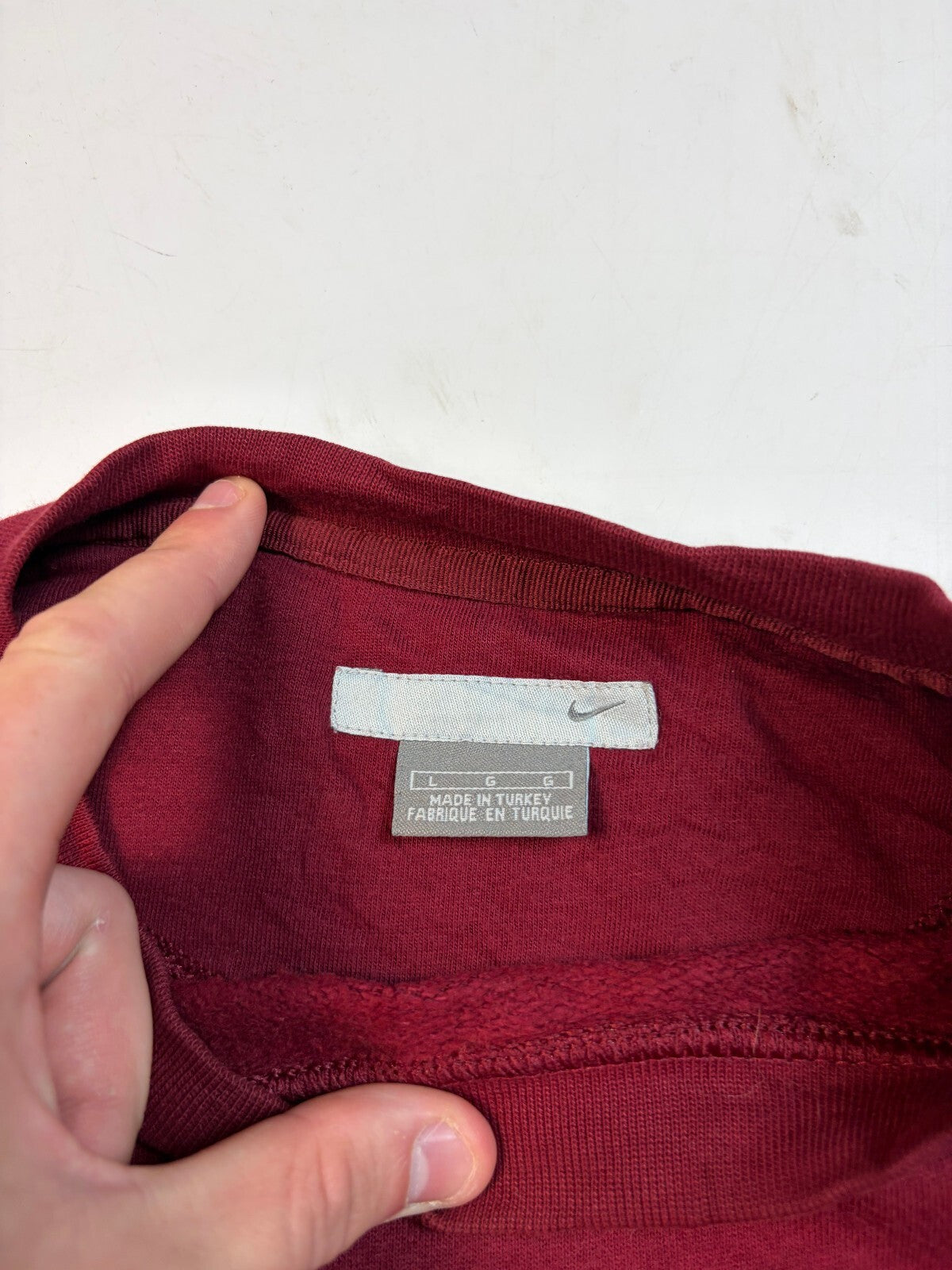 Vintage Nike mini swoosh sweatshirt (L)