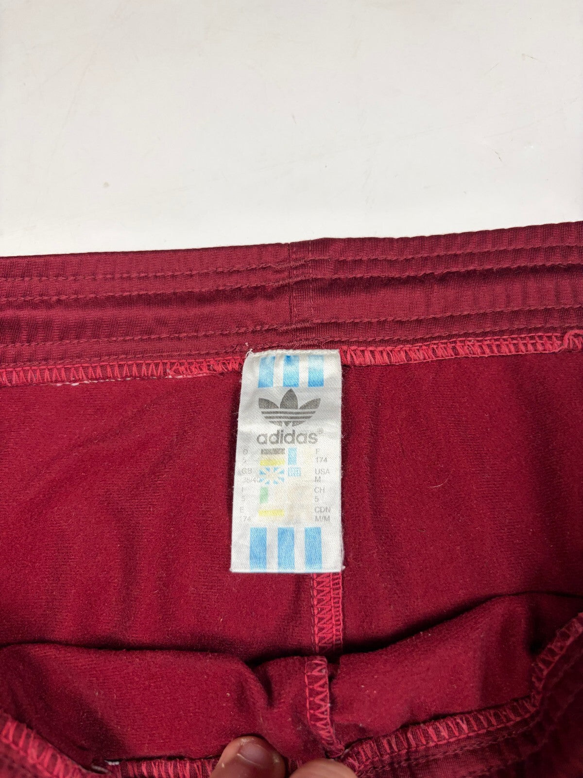Vintage 90s adidas originals baggy track pants (M)
