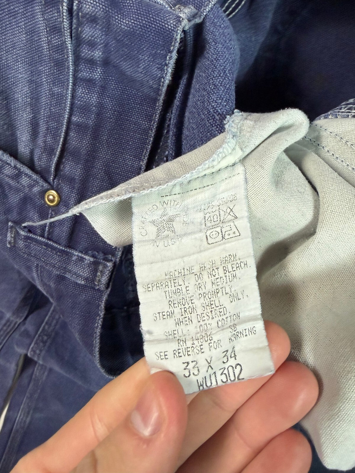Vintage 90s Carhartt baggy carpenter pants (W32)