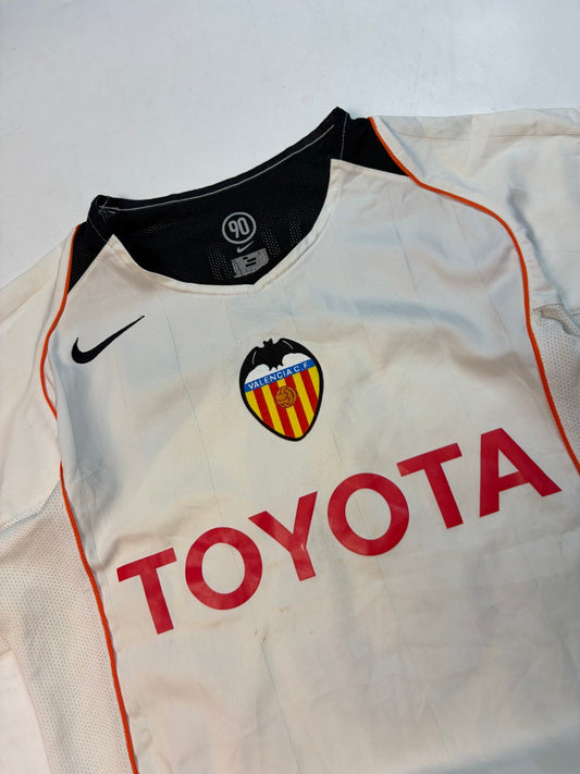 Vintage Valencia 2004/05 Nike football shirt (S)