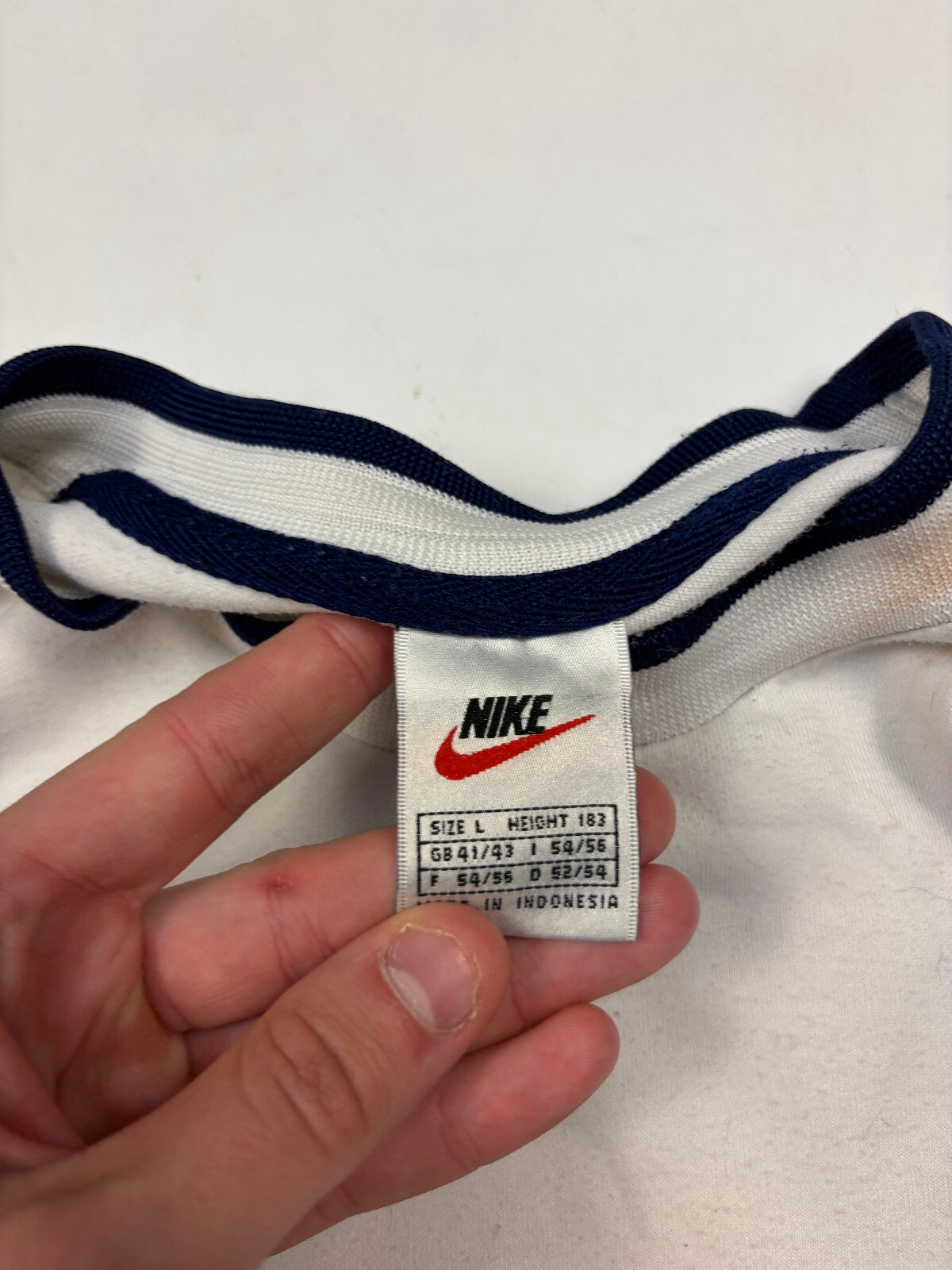 Vintage 90s Nike spell out sweatshirt (L)