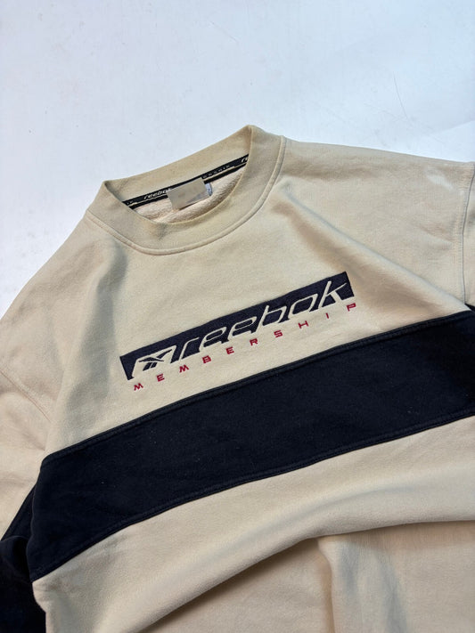 Vintage Y2K Reebok spell out sweatshirt (M)