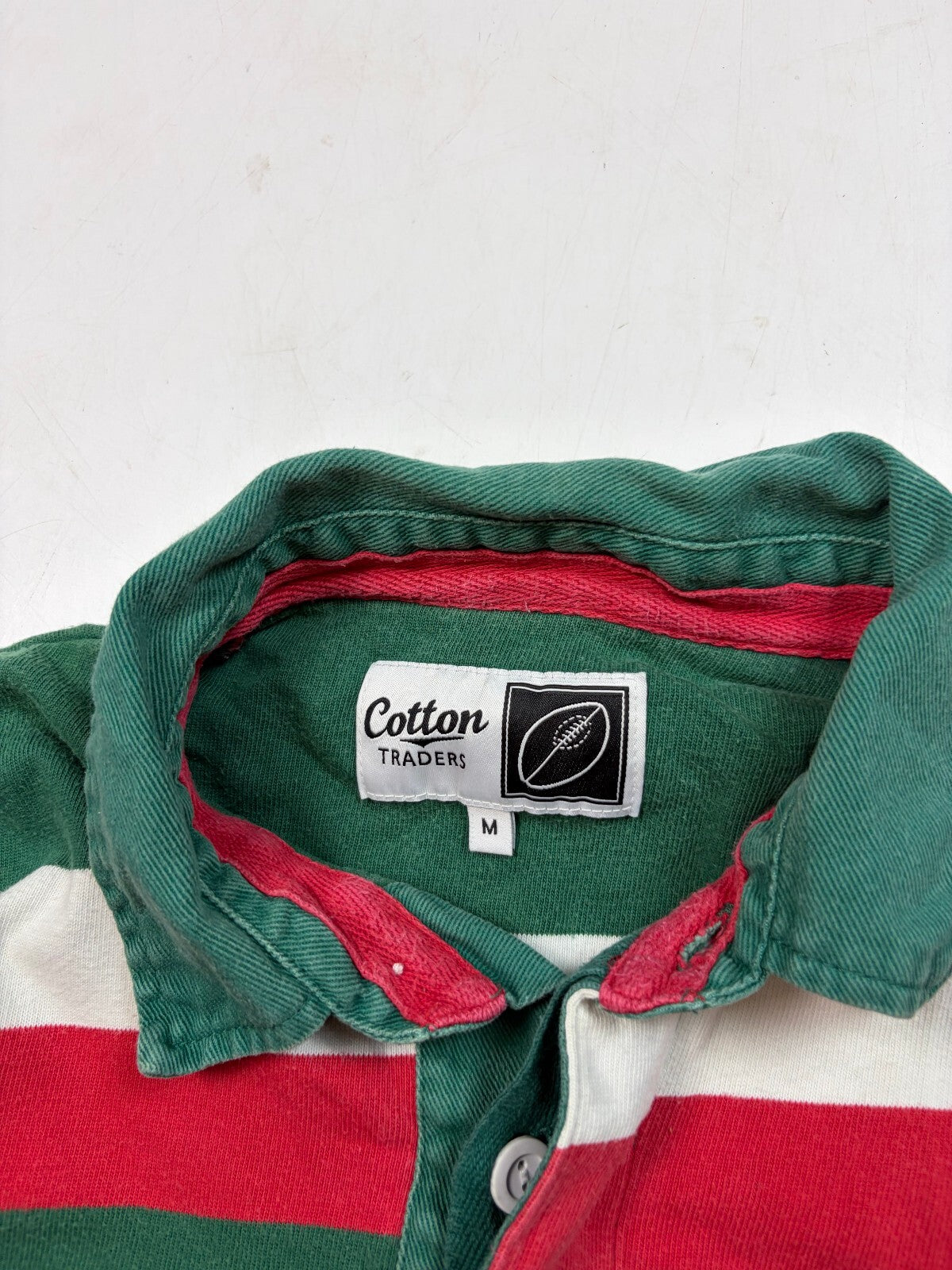 Vintage Leicester Tigers 2009/10 cotton traders rugby shirt (M)