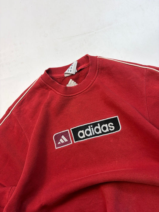 Vintage Adidas spell out sweatshirt (S)