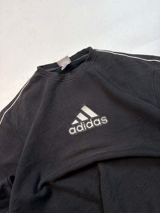 Vintage 90s Adidas centre logo sweatshirt (XL)