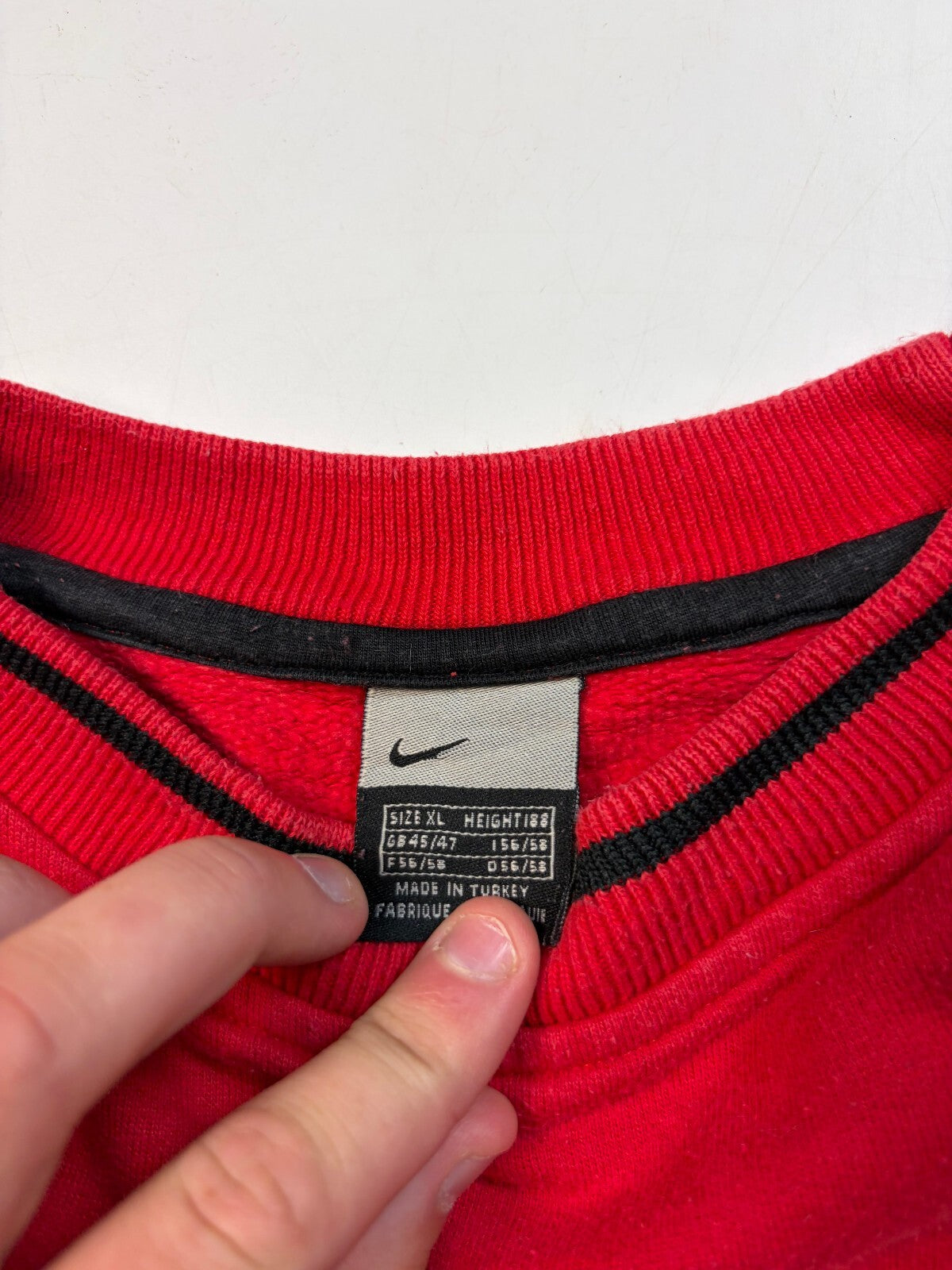 Vintage Y2K Nike centre swoosh sweatshirt (XL)