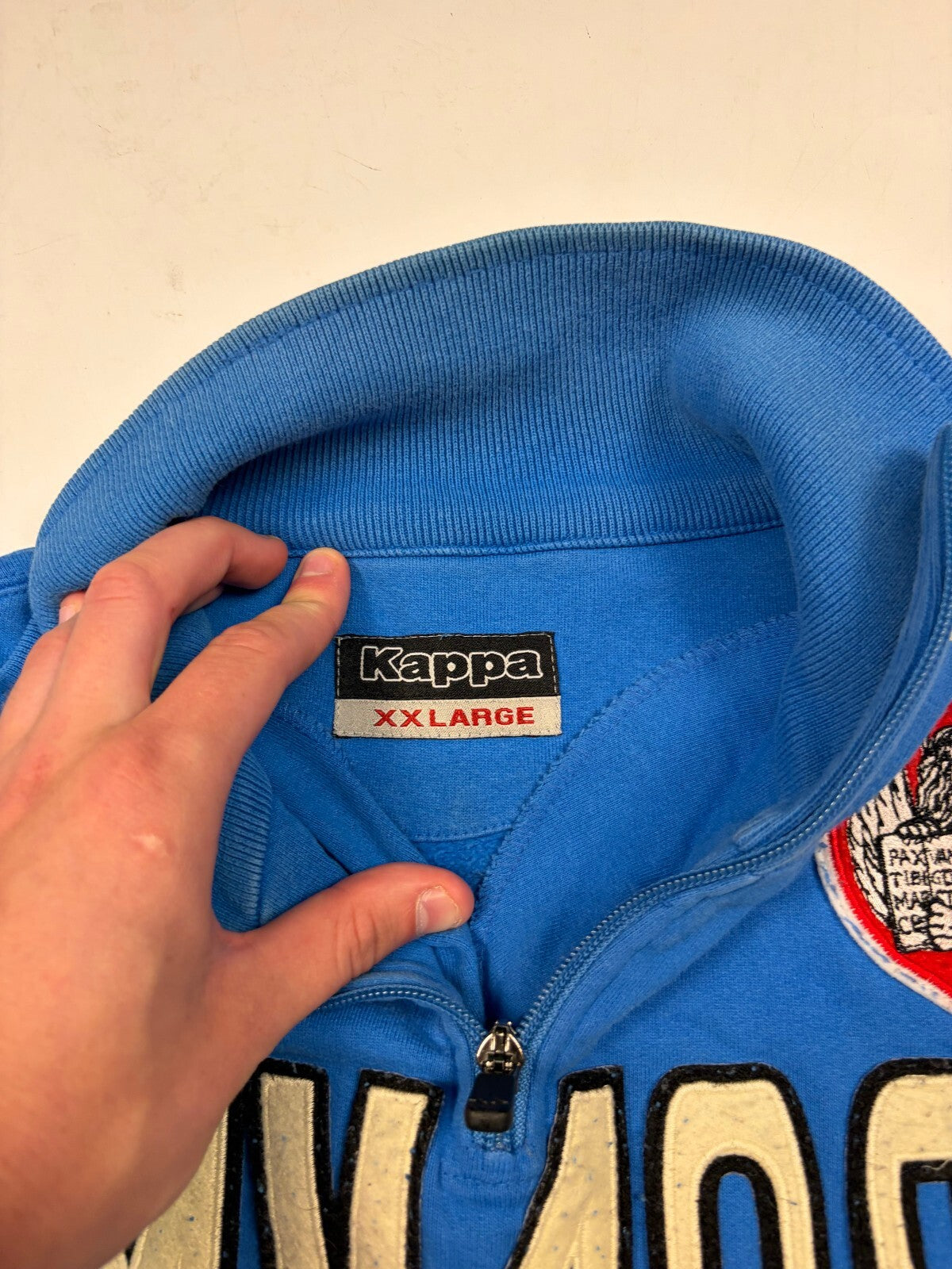 Vintage Kappa Italy quarter zip sweatshirt (XXL)