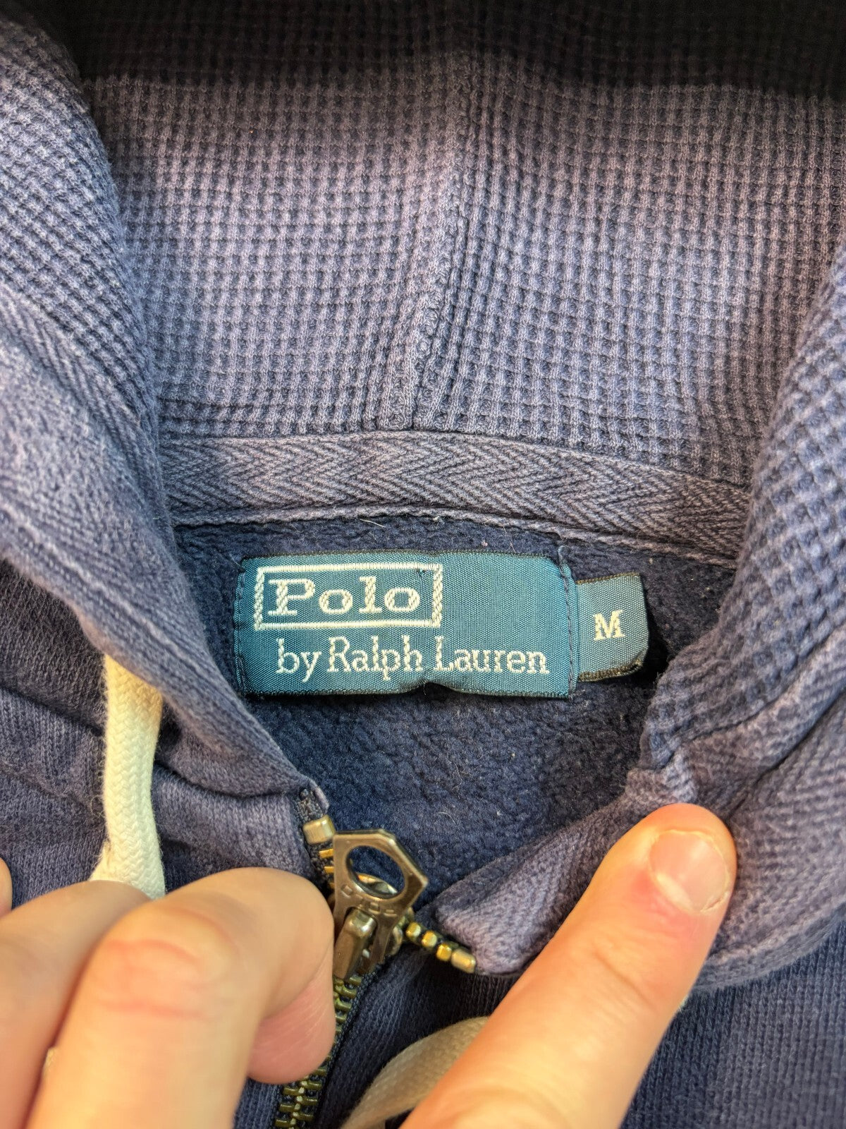 Vintage Polo Ralph Lauren full zip hoodie (M)
