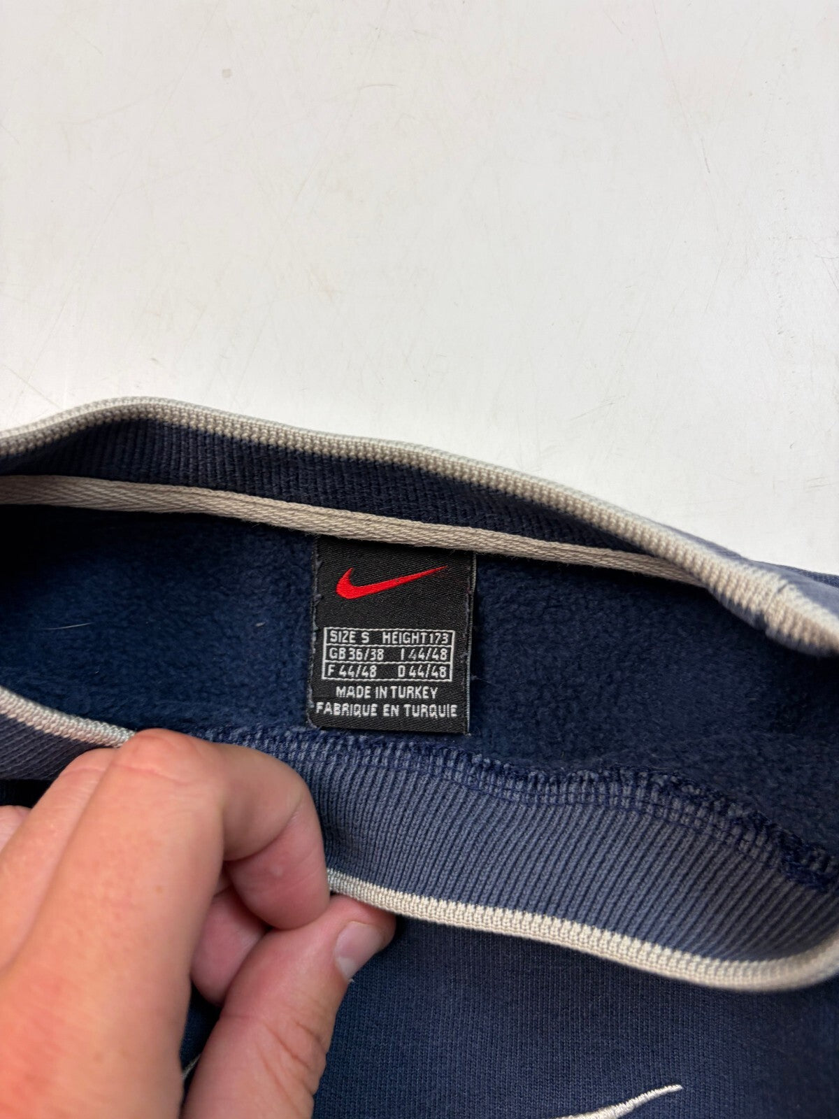 Vintage 90s Nike centre swoosh sweatshirt (S)