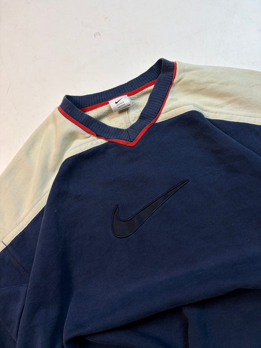 Vintage 90s Nike centre swoosh sweatshirt (L)