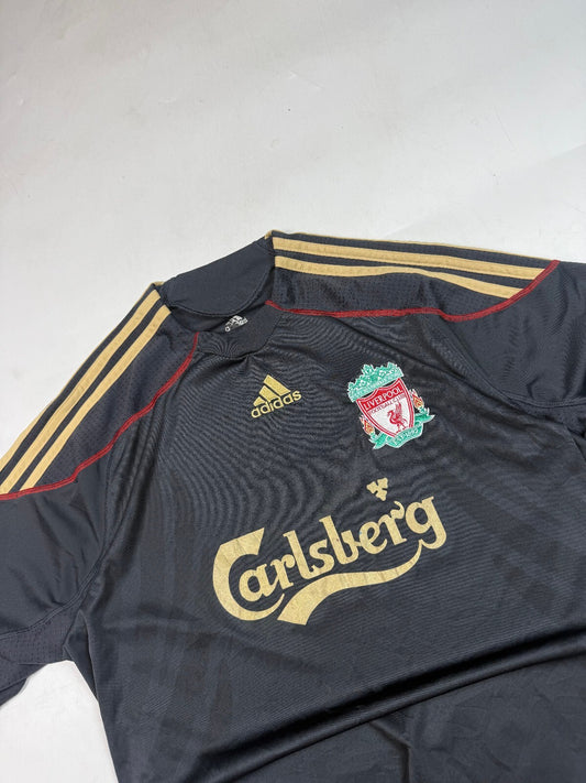 Vintage Liverpool 2009/10 Adidas away football shirt (M)