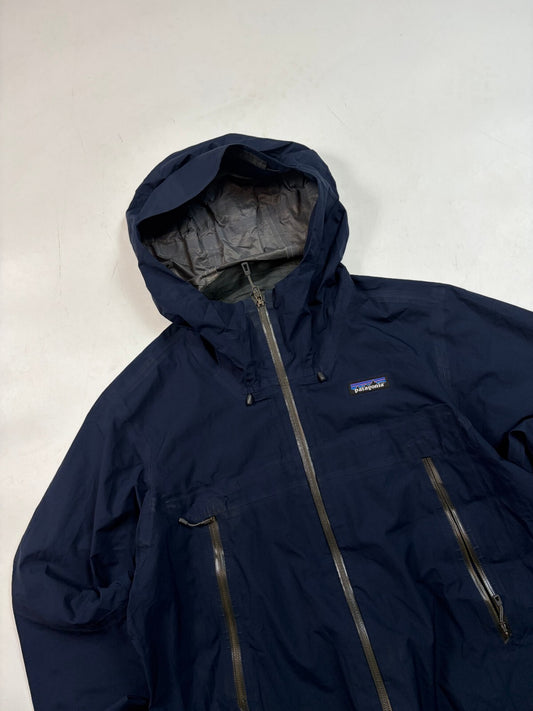 Patagonia h2no waterproof hooded rain jacket (M)