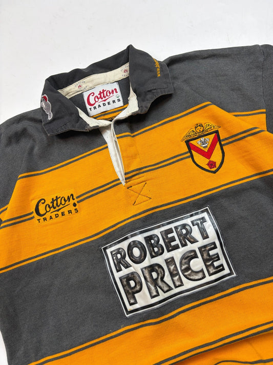 Vintage Newport 2000/01 match worn Cotton Traders rugby shirt (XL)