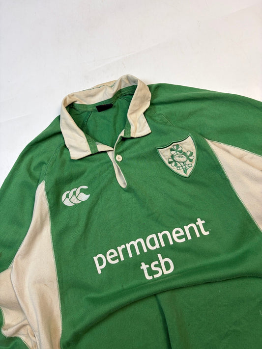 Vintage Ireland 2005/06 Canterbury rugby union shirt (L)